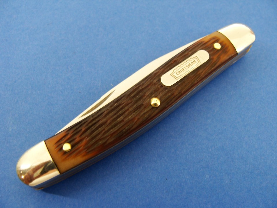 A Schrade Walden USA-made Dogleg Stockman — a pre-Imperial-buyout knife that serious collectors actively hunt for.