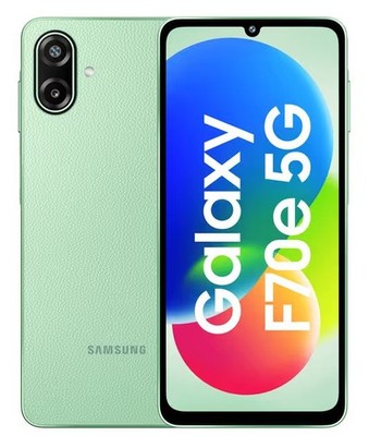 Samsung Galaxy F70e 5G (grün, 128 GB) (4 GB RAM) entsperrt Global Smartphone