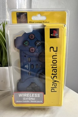 Katana Wireless Force 2 Controller Blue KT2C-0201 PS2 PlayStation