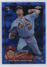 2023 Topps Chrome Sapphire Edition Matthew Liberatore #52 0vy7