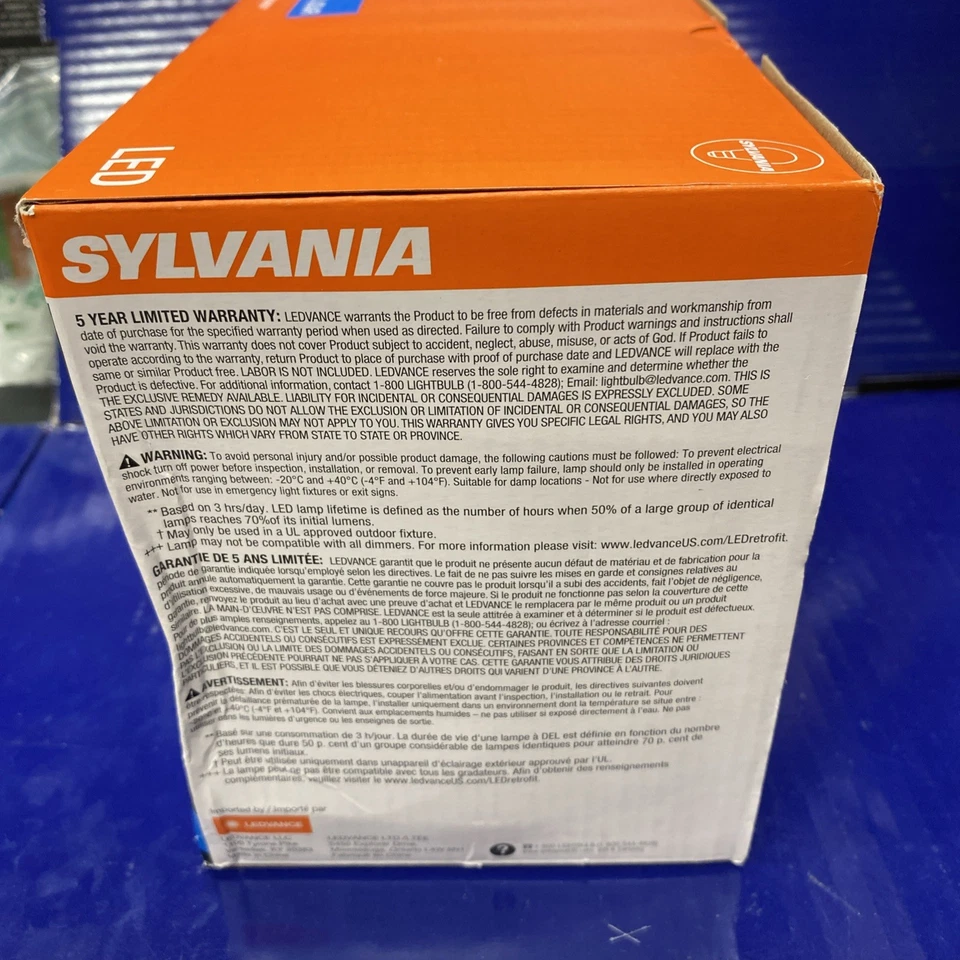 Sylvania 85-Watt Equivalent BR40 Dimmable LED Light Bulb in 1100 Lumens - Image 2 of 4