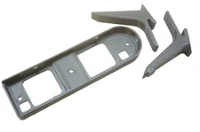 Universal head unit holder, wall mount for Yaesu FT-857 Radio, under dash mount