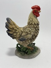Homco Porcelain Rooster Figurine Small Shelf ...