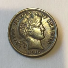 1916 Barber Dime AU+++Stunning Near Uncirculated Beauty Great Toning