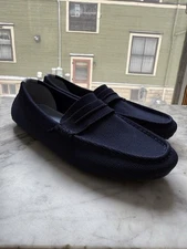 Women's ROTHY'S 8 Navy Blue THE DRIVER Loafers