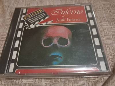 INFERNO Keith Emerson CD Album Soundtrack 1989 Cinevox Bixio Italy 1. Auflage