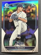 2023 Bowman Chrome Draft Baseball Refractor #BDC-153 TJ Nichols