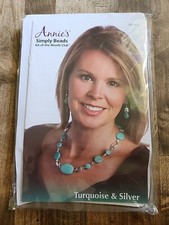 Annie's Simply Beads Kit of The Month Mystic BD936 Turquoise/Silver New Unused