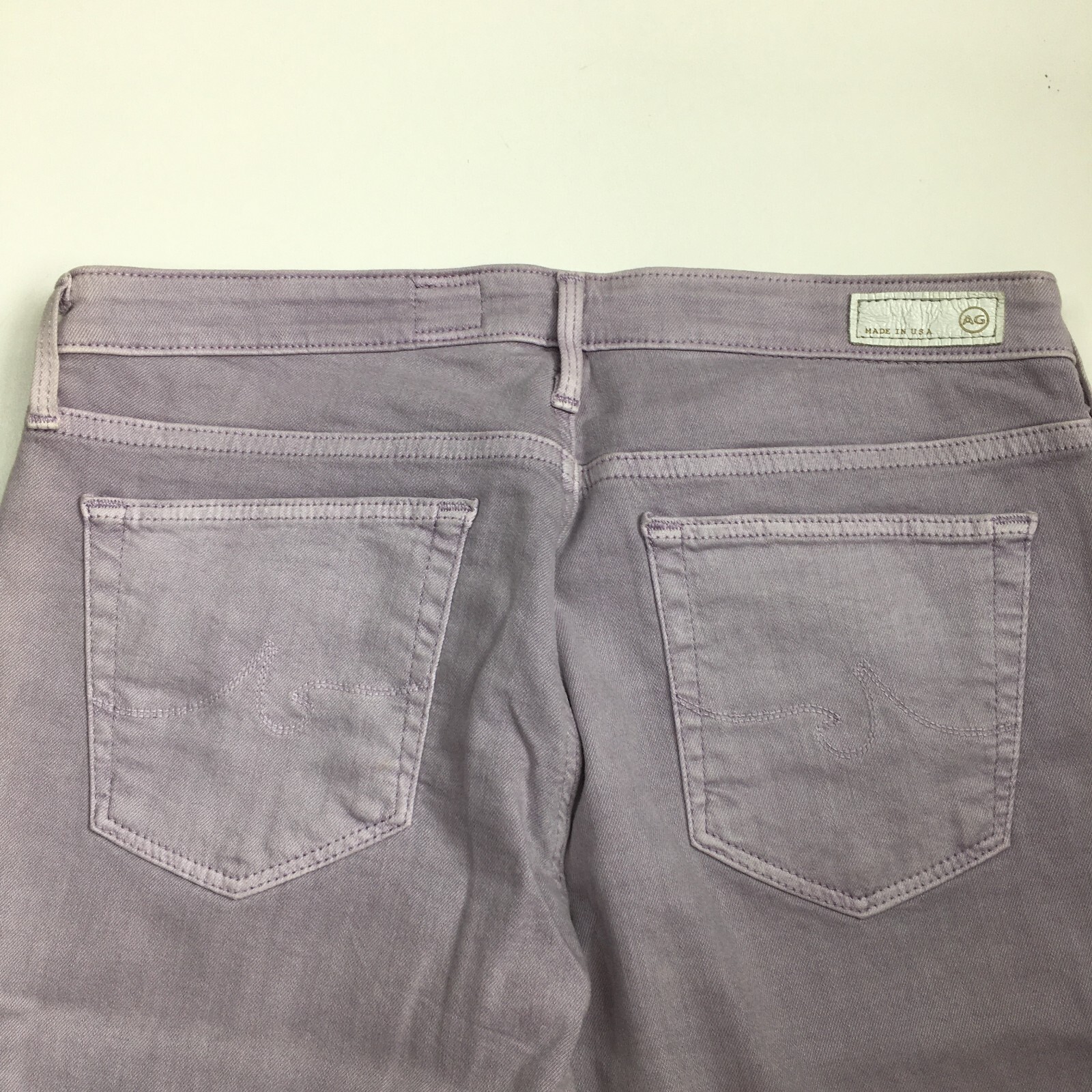 AG ADRIANO GOLDSCHMIED Womens sz 30R Purple The Legging Super Skinny Ankle Jeans thumbnail 10