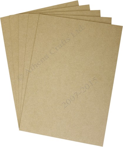 A4 MDF Sheets - Laser Safe - For Crafts, Models & Pyrography