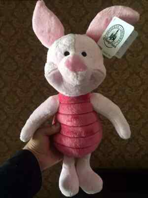 Disney Store Piglet Plush Toy From Winnie The Pooh Gift 45CM