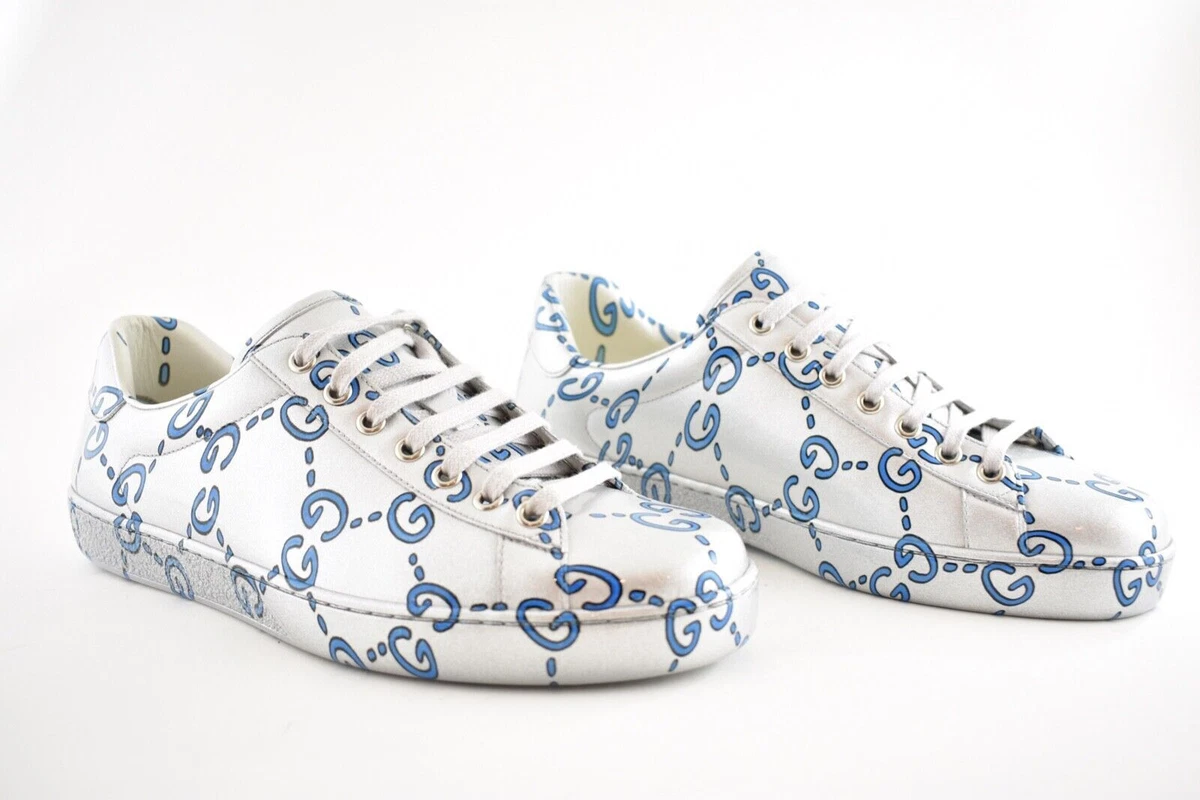 Gucci ace shop silver
