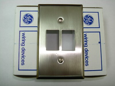 Ge Decorator Wall Plate Gold Plated Steel Light Switch Cover Ge Decorator Wall Plate Gold Plated Steel Light Switch Cover