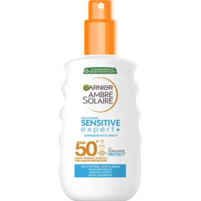 Garnier Ambre Solaire SENSITIVE EXPERT spray 200ml SPF 50 FREE SHIPPING