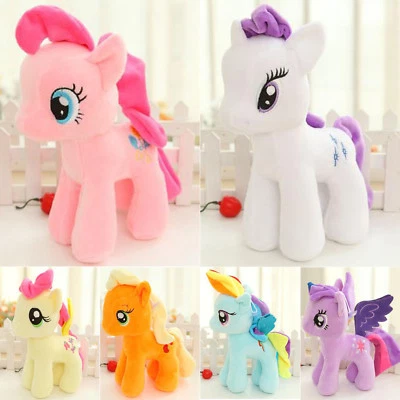 25cm My Little Pony Large Stuffed Plush Soft Teddy Doll Toys Xmas Birthday Gifts
