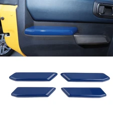 Interior Door Armrest Handle Panel Trim Cover for Ford Bronco 2021+ 4 Door Blue