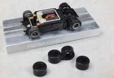 HO Slot Car Parts - HCS AMG 2 Pairs of Tires - Tomy Turbo, SRT, Mega-G, Mega-G+
