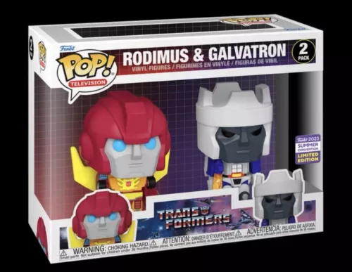 Funko Pop! Vinyl: Transformers - Rodimus & Galvatron - 2 Pack (SDCC) - GameStop