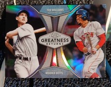 2019 Topps Chrome #GRE-12 Ted Williams Mookie Betts Greatness Returns Baseball 