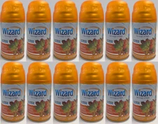 12 Wizard Automatic Spray Refills Autumn Breeze 5 oz (See Note)