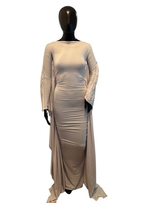 Acne Studios draped jersey dress 