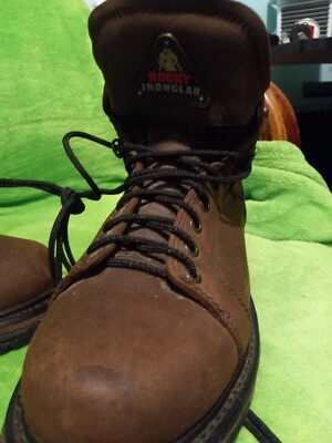 Rocky Ironclad Waterproof Work Boots Size 8.5 M 5702 | eBay display picture 3