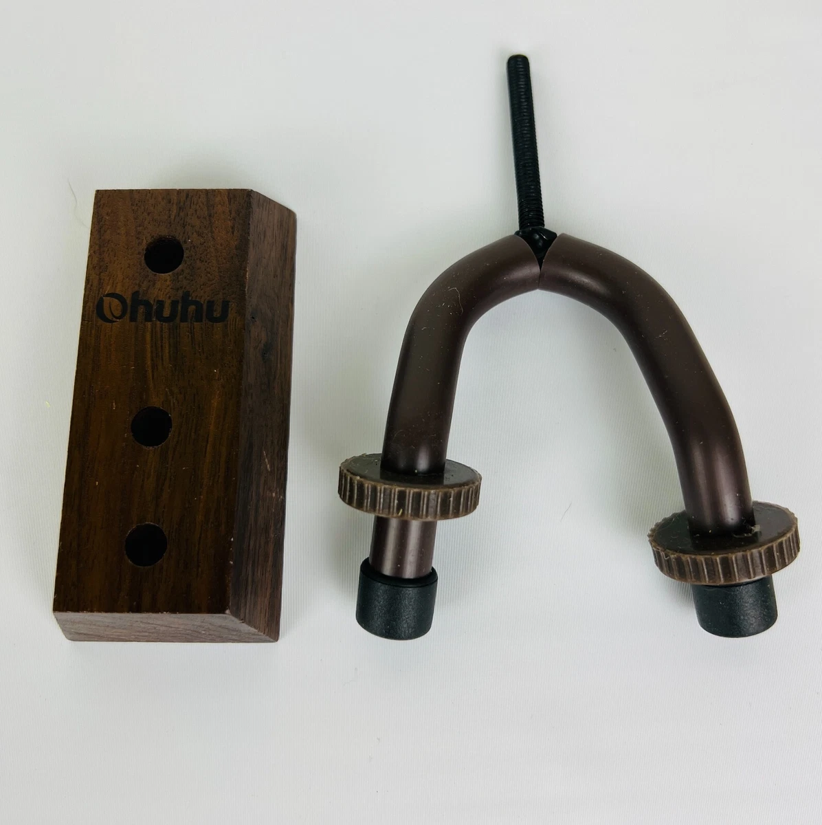 Guitar Wall Mount Hanger Walnut 1 Pack Ohuhu Guitar Wal Hanger