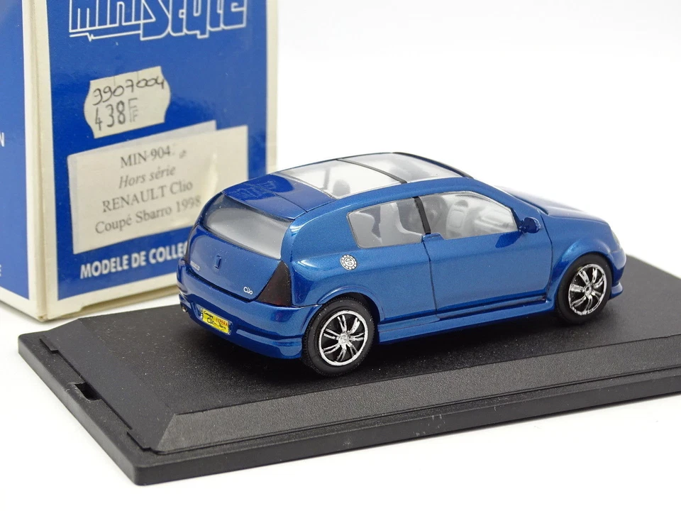 Ministyle Resina 1/43 - Concetto Renault Clio Coupé Sbarro 1998 - Immagine 2 di 2
