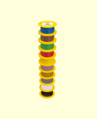 BRAWA 3113 - Litze 0,14 mm², 100m Spule, grün (1m=0,20  )#NEU in OVP#