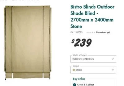 Bunnings Outdoor Blinds Home Garden Gumtree Australia Free Local Classifieds
