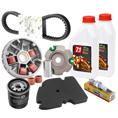 MF7350 Service Vespa GTS 300 2008 - 2016 Oil Filter Belt Variator Spark Plug