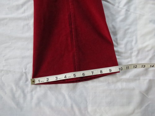 Red Corduroy Pants Women's XS - Picture 9 of 19