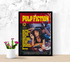 Pulp Fiction (1994) Classic Poster Print A5, ...