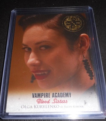Vampire Academy Blood Sisters Movie Trading Card Parallel #13 Gold Stamped