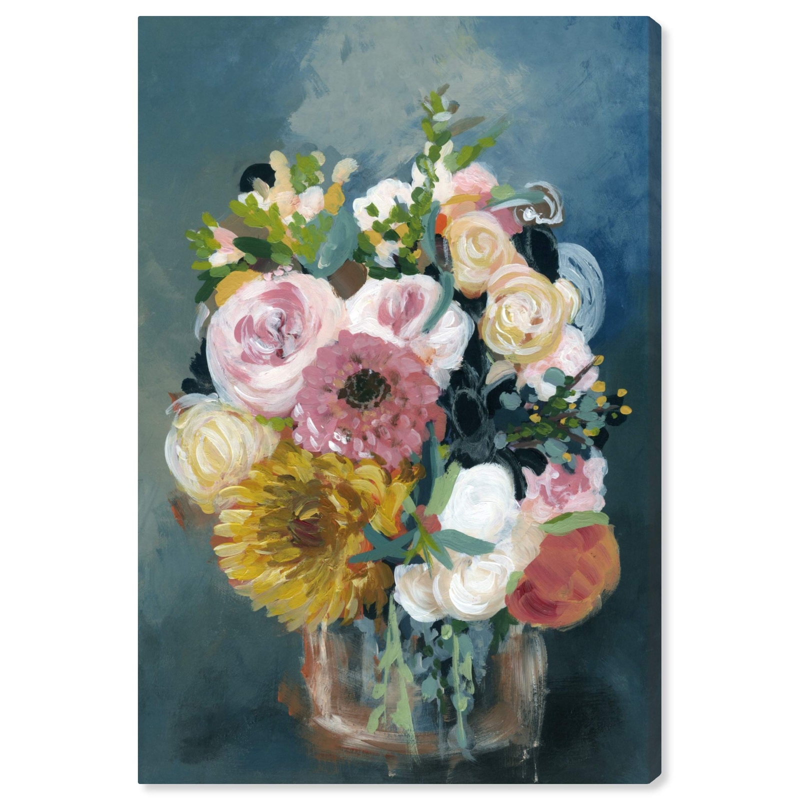 Oliver Gal Artist Co Floral Spring Bouquet Canvas Wall Art for Home Decor