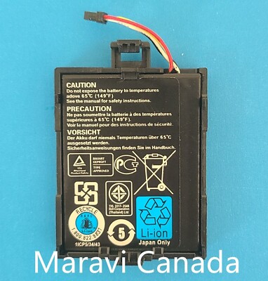 Dell PERC Raid Battery 70K80 7VJMH 37CT1 H132V for H710 H710P H730