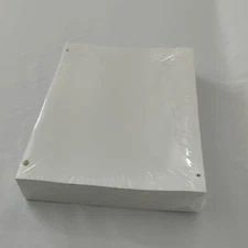 300 Sheets Veritiv White Teslin Paper 7 Mil 12.13"x10"