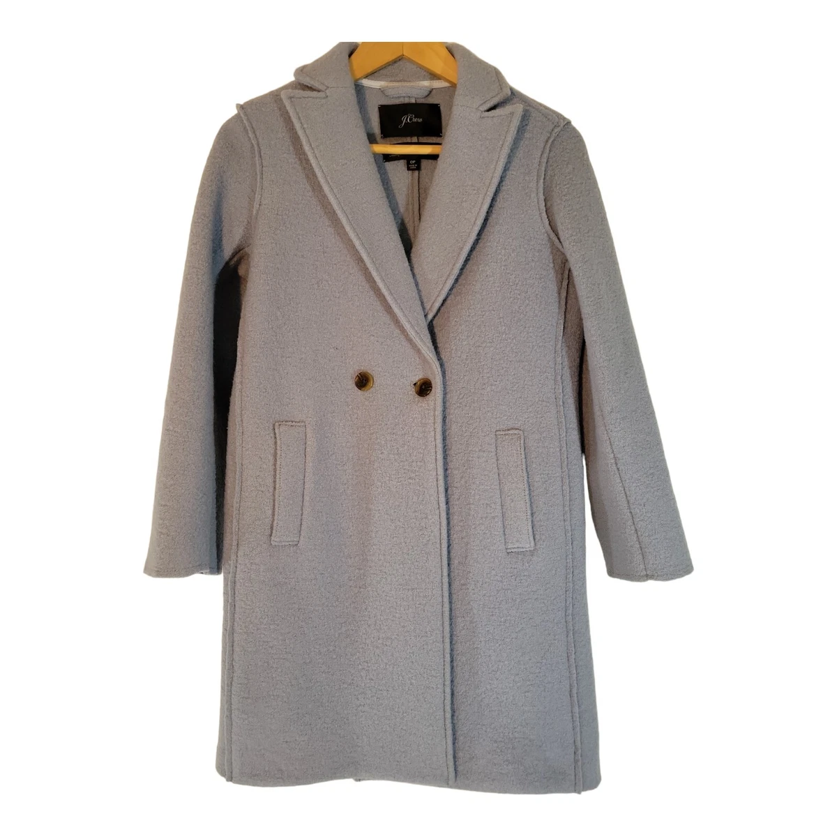J crew top topcoat women's