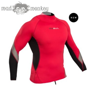 GUL XOLA MEN LONG SLEEVE RASH VEST RASH GUARD diving jetski bodyboard sailing