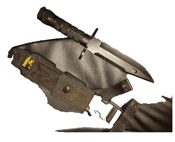 Buck Knives Stainless Steel Blade Combat Collectible Modern Fixed Blade Knives