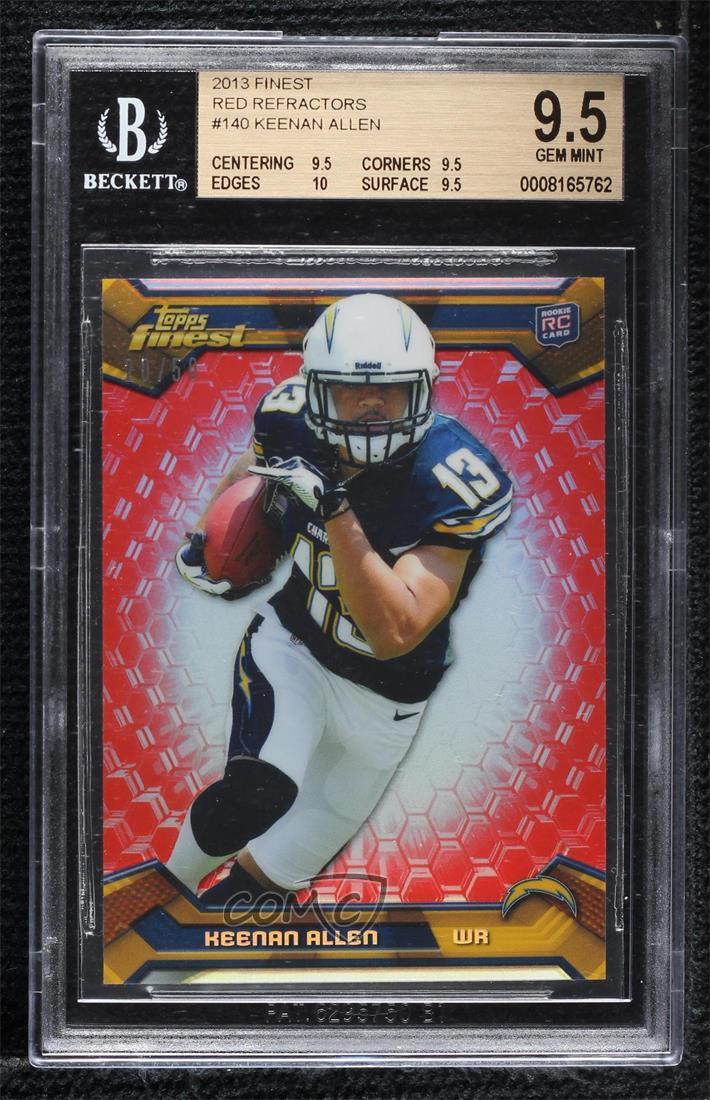 Keenan Allen Topps Platinum Rookie Patch Autograph Refractors #ARPKA Base