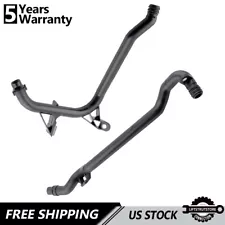 Set of 2 Engine Heater Inlet Pipe and Water Coolant Pipe for BMW 11531705210