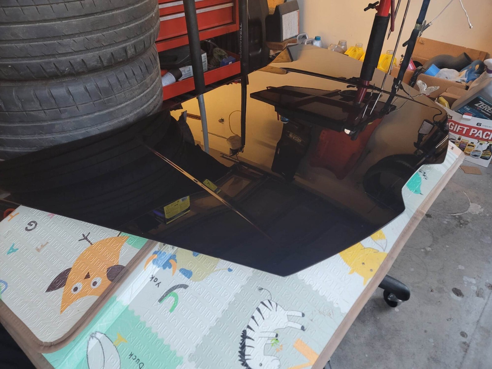2016 LAMBORGHINI HURACAN HOOD OEM USED LIKE NEW BLACK