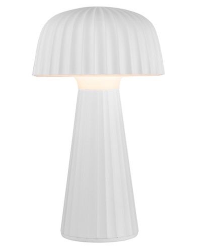 LIVARNO home Akku-Außentischleuchte dimmbar Lampe in Pilzform weiß *B-Ware
