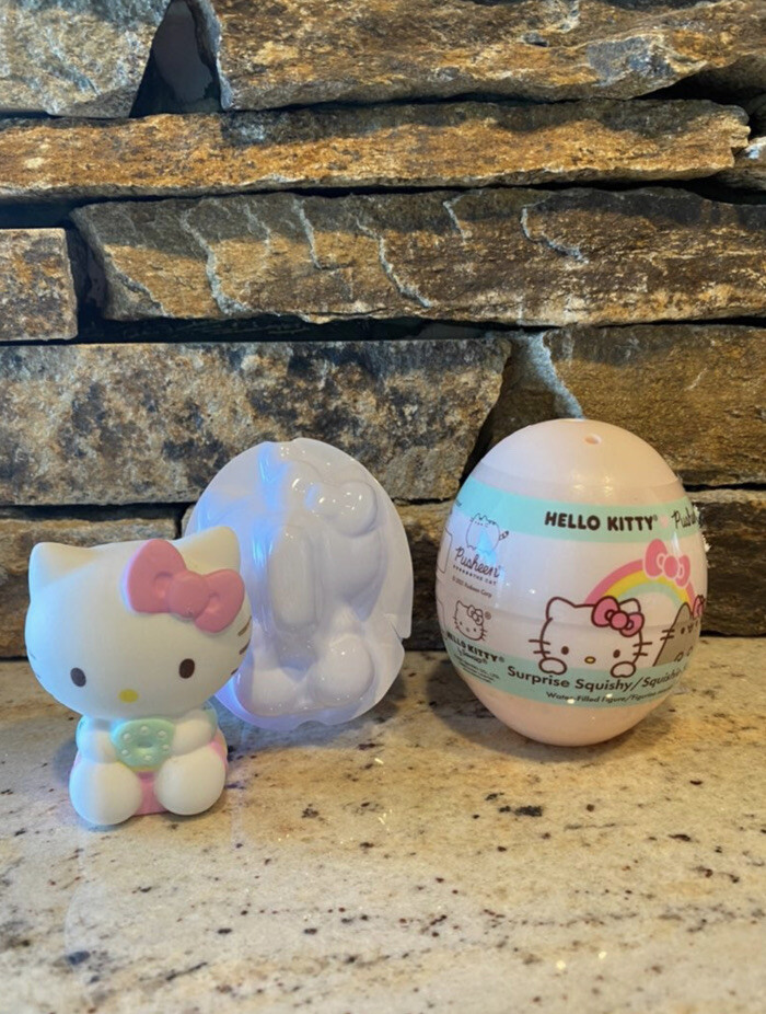 NWT Hello Kitty x Pusheen Surprise Squishy hello kitty with donut
