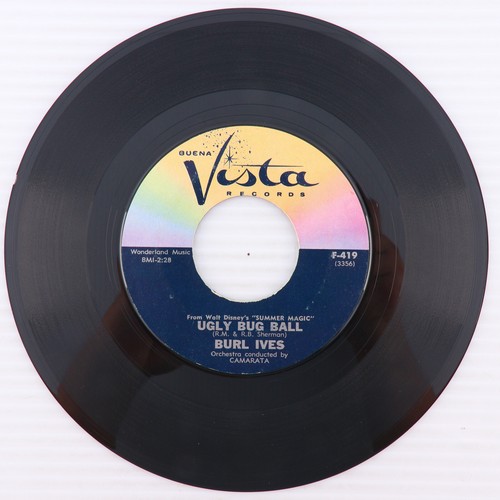 Burl Ives – On The Front Porch - Disney 1963 45 rpm 7" Single Vinyl Record F-419 - Picture 4 of 18