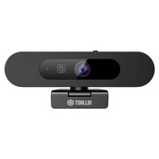 TOALLIN 4K AI webcamTracking Auto-Framing,Fixed Focus 5X Adjustable Zoom 92  FOV
