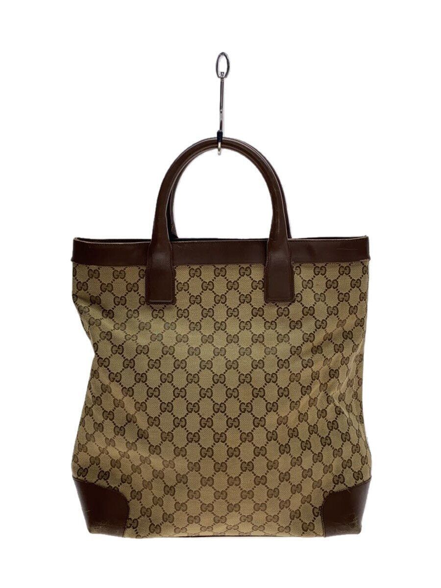 GUCCI トートバッグ_GGキャンバス/キャンバス/BEG 【公式通販】