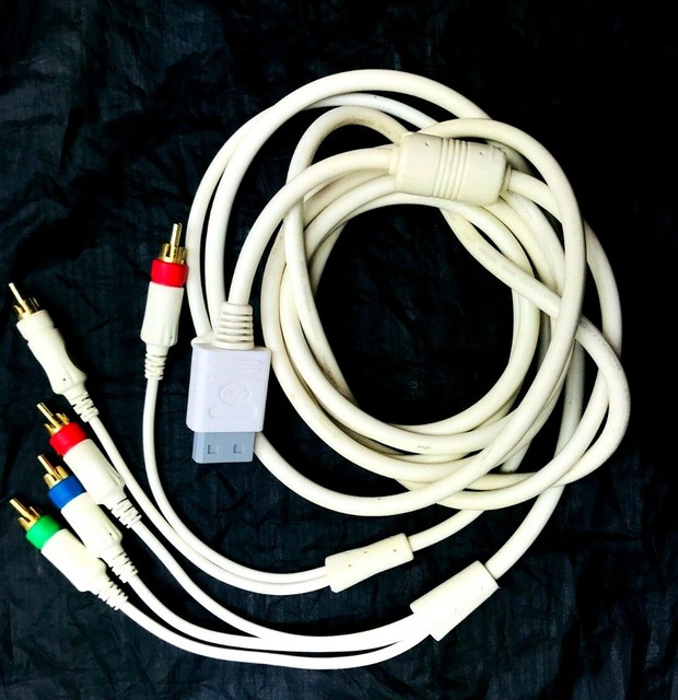 Mad Catz Pro Series Nintendo Wii S Video AV Cable 9.8ft Gaming Consoles White eBay