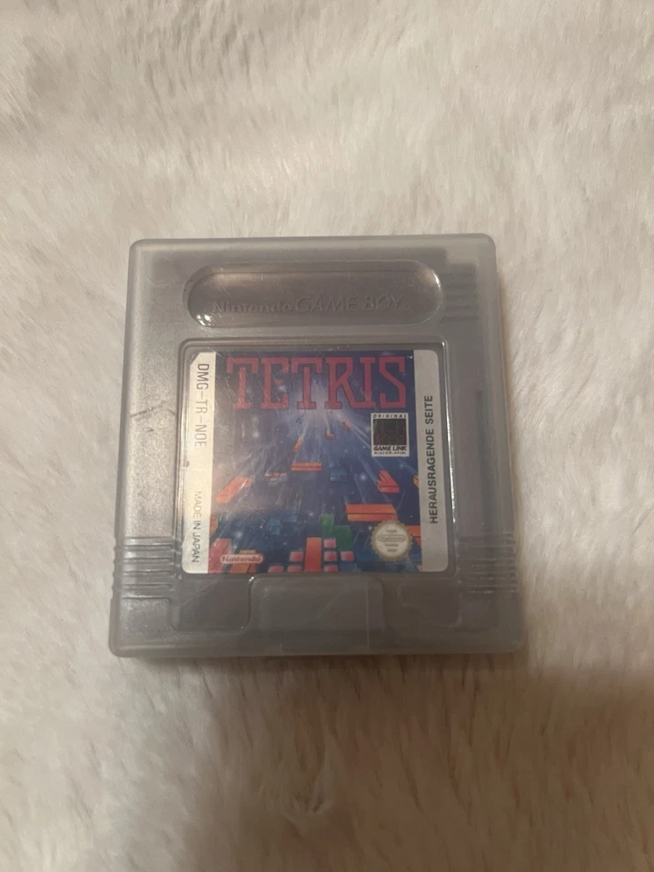 Nintendo Gameboy Tetris Spielmodul mit Hülle. Top Zustand - Bild 1 von 1